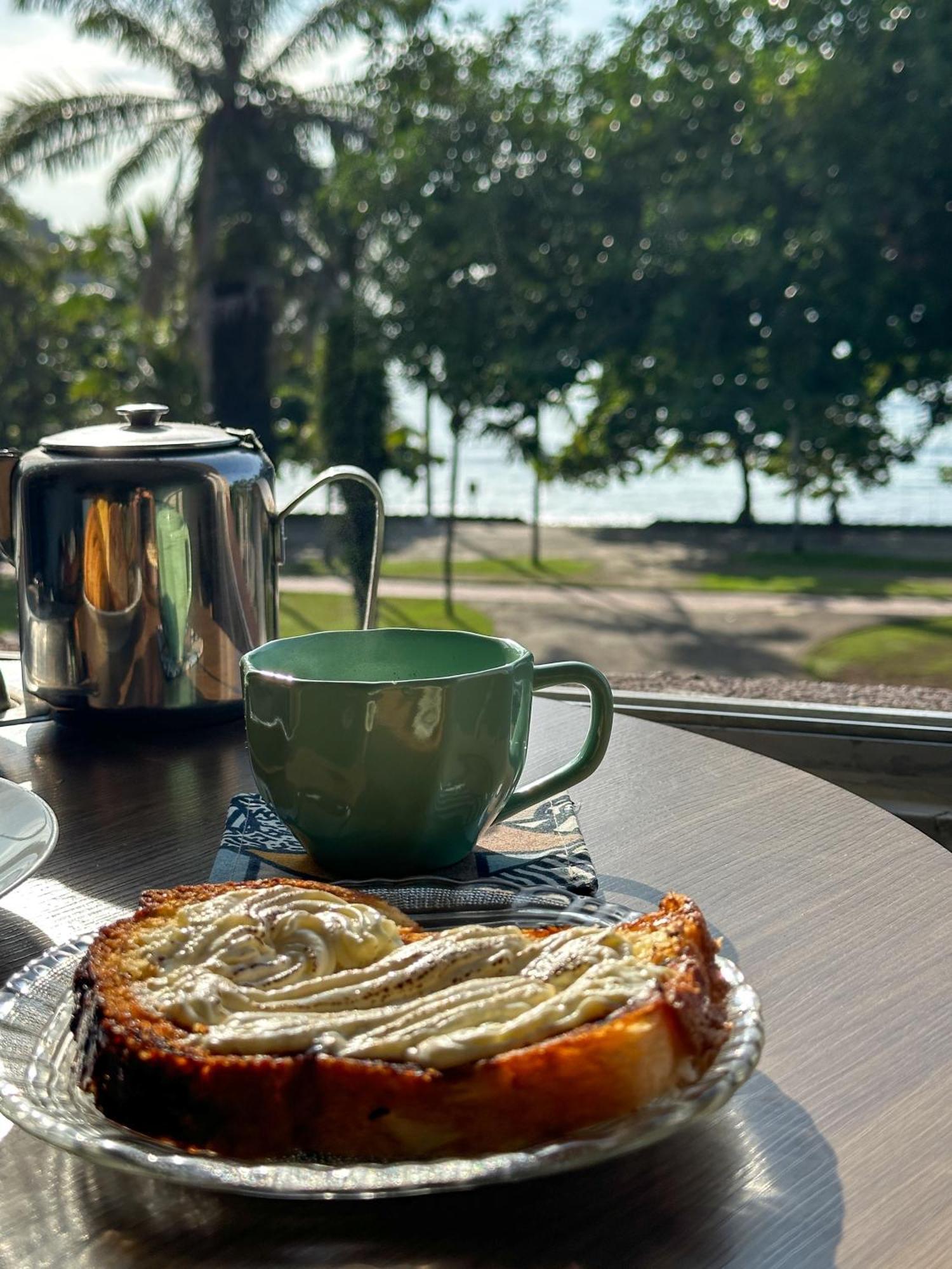 Apartamento Com Vista Pro Mar No Centro De Ubatuba - 2 Quartos E Cozinha Completa Bagian luar foto